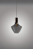 Atolye Store-Fungi Beykoz Cam Sarkıt Füme / Bakır-Avize-1-Milagron.com