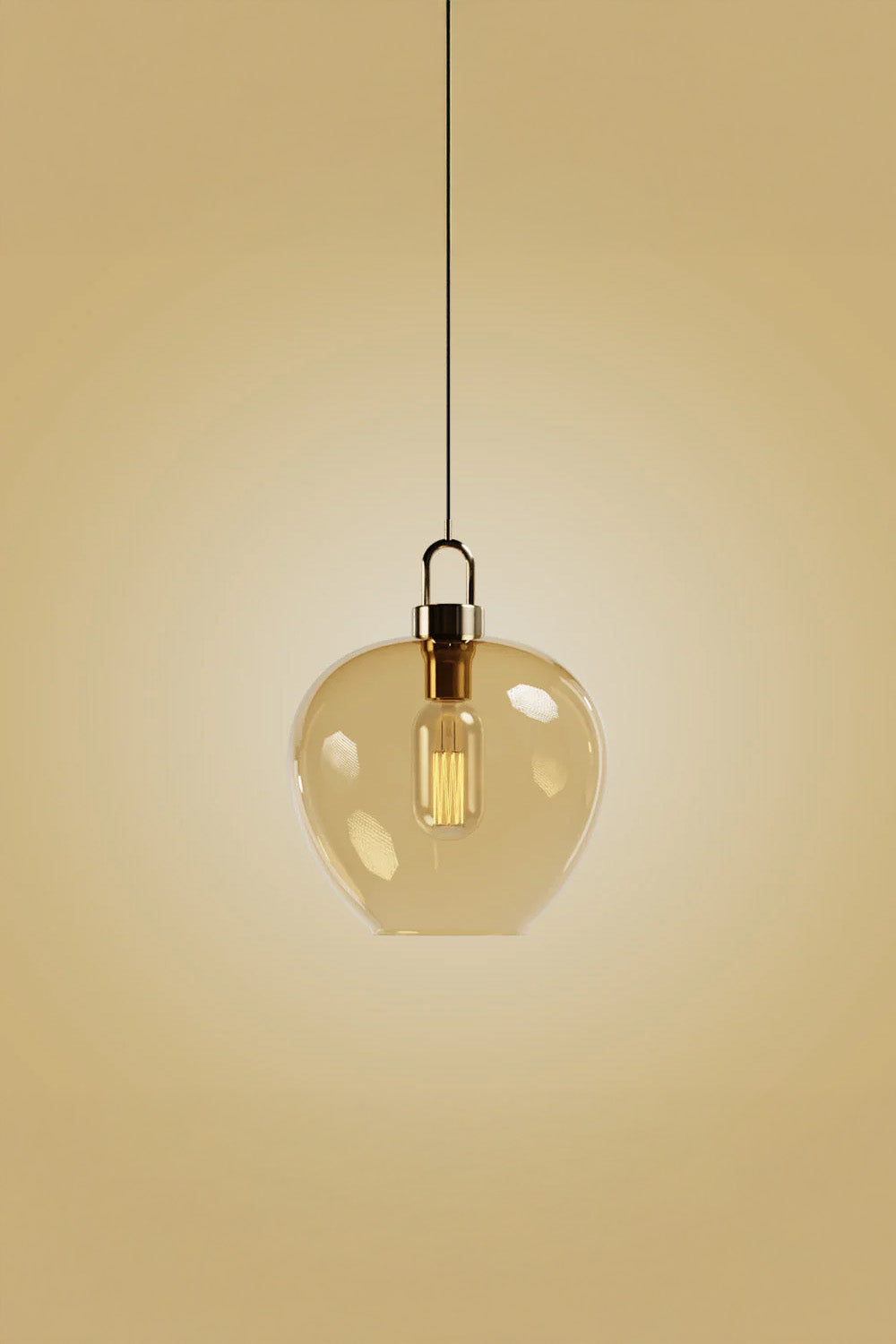 Atolye Store-Fungi Elma Amber Sarkıt-Avize-2-Milagron.com