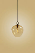 Atolye Store-Fungi Elma Amber Sarkıt-Avize-2-Milagron.com