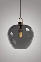 Atolye Store-Fungi Elma Amber Sarkıt-Avize-3-Milagron.com