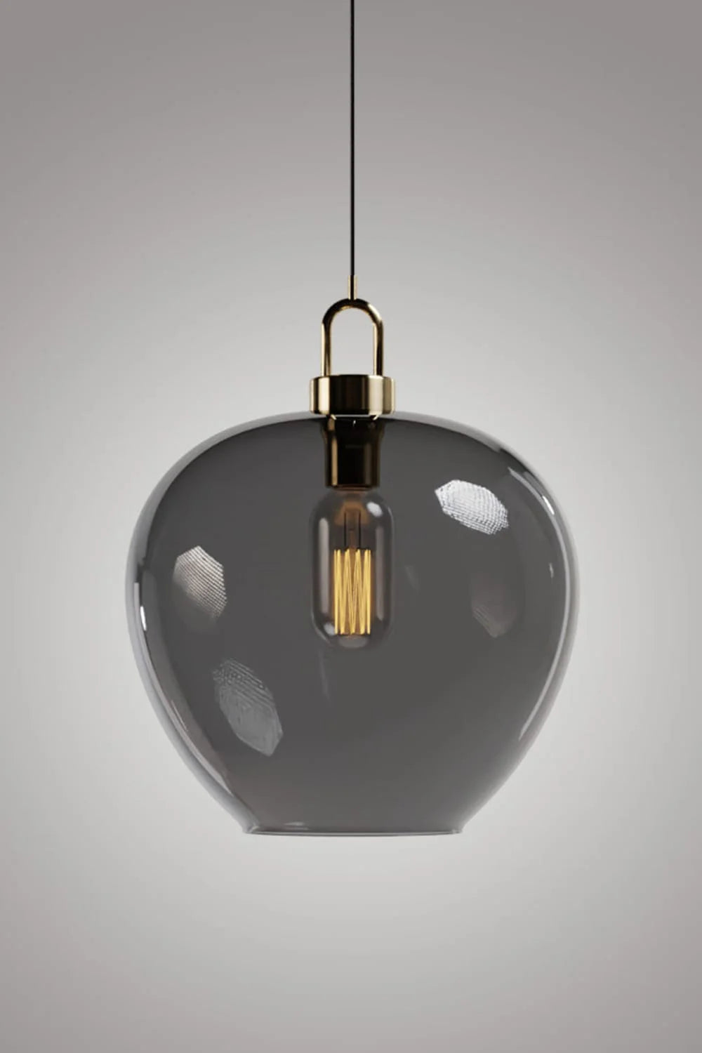 Atolye Store-Fungi Elma Füme Sarkıt-Avize-1-Milagron.com