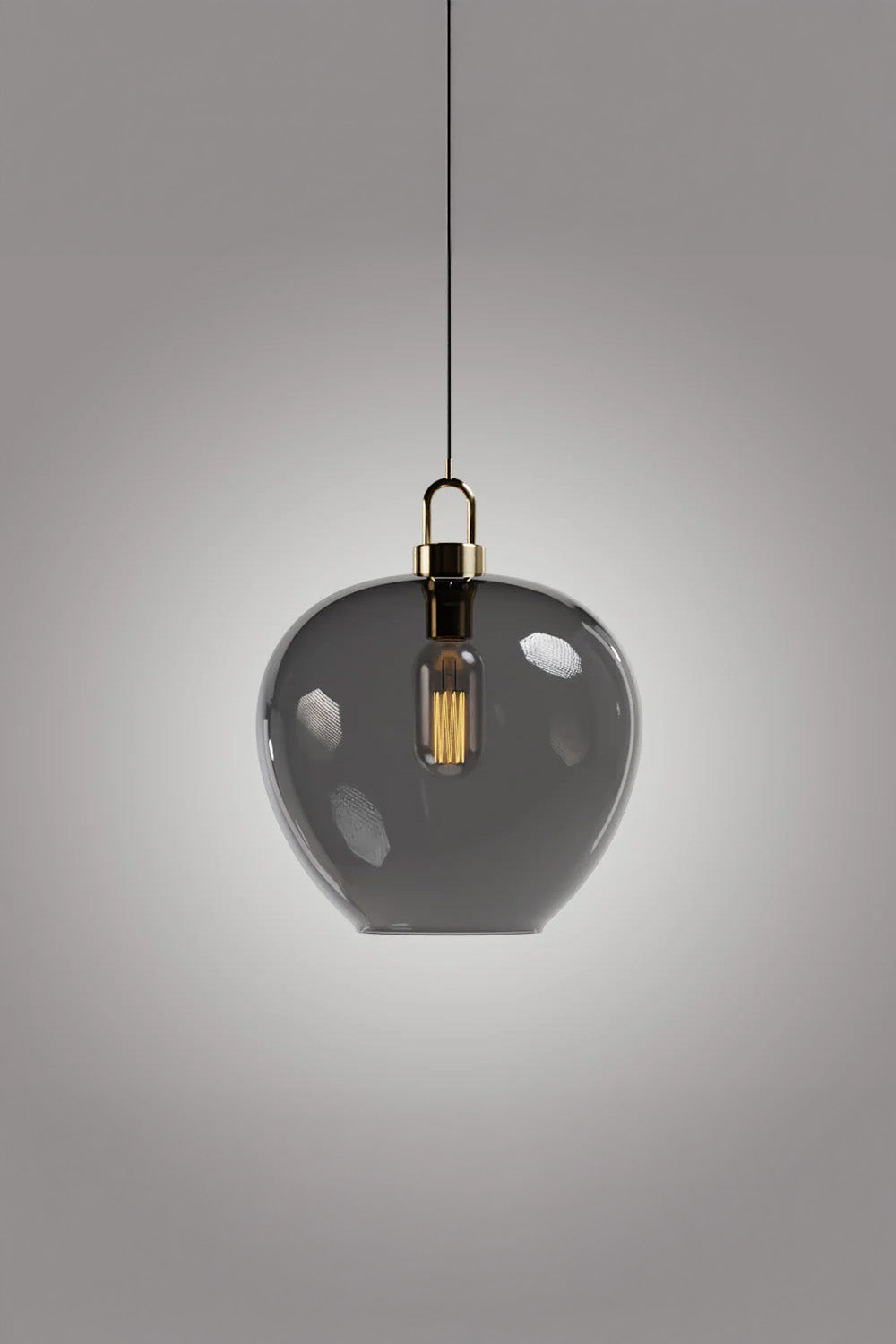 Atolye Store-Fungi Elma Füme Sarkıt-Avize-2-Milagron.com