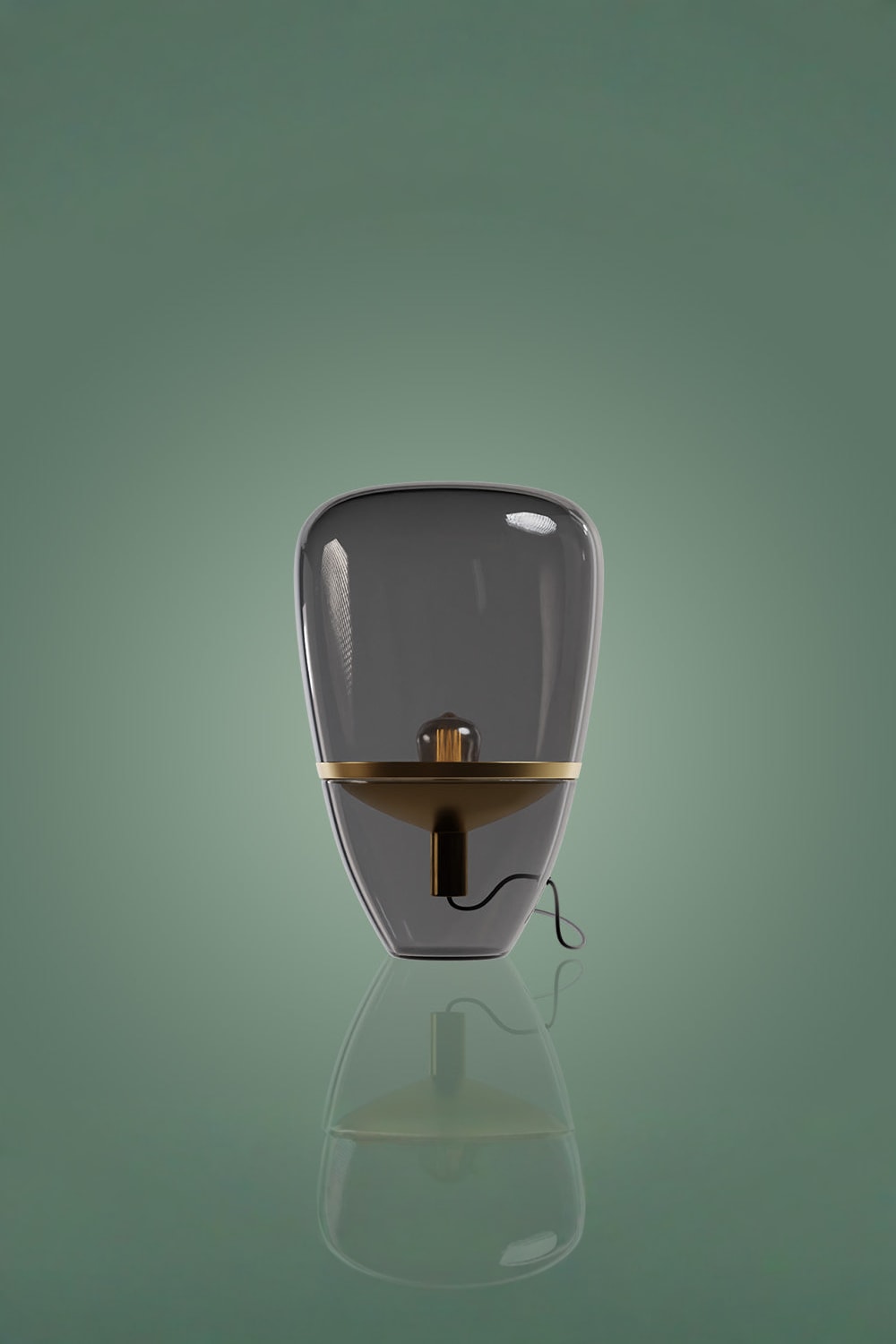 Atolye Store-Fungi Füme Masa Lambası-Masa Lambası-1-Milagron.com