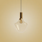 Atolye Store-Fungi Mantar Cam Sarkıt Amber/Bakır-Avize-2-Milagron.com