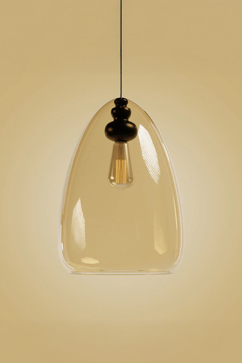 Atolye Store-Fungi Yumurta Amber Sarkıt-Avize-1-Milagron.com