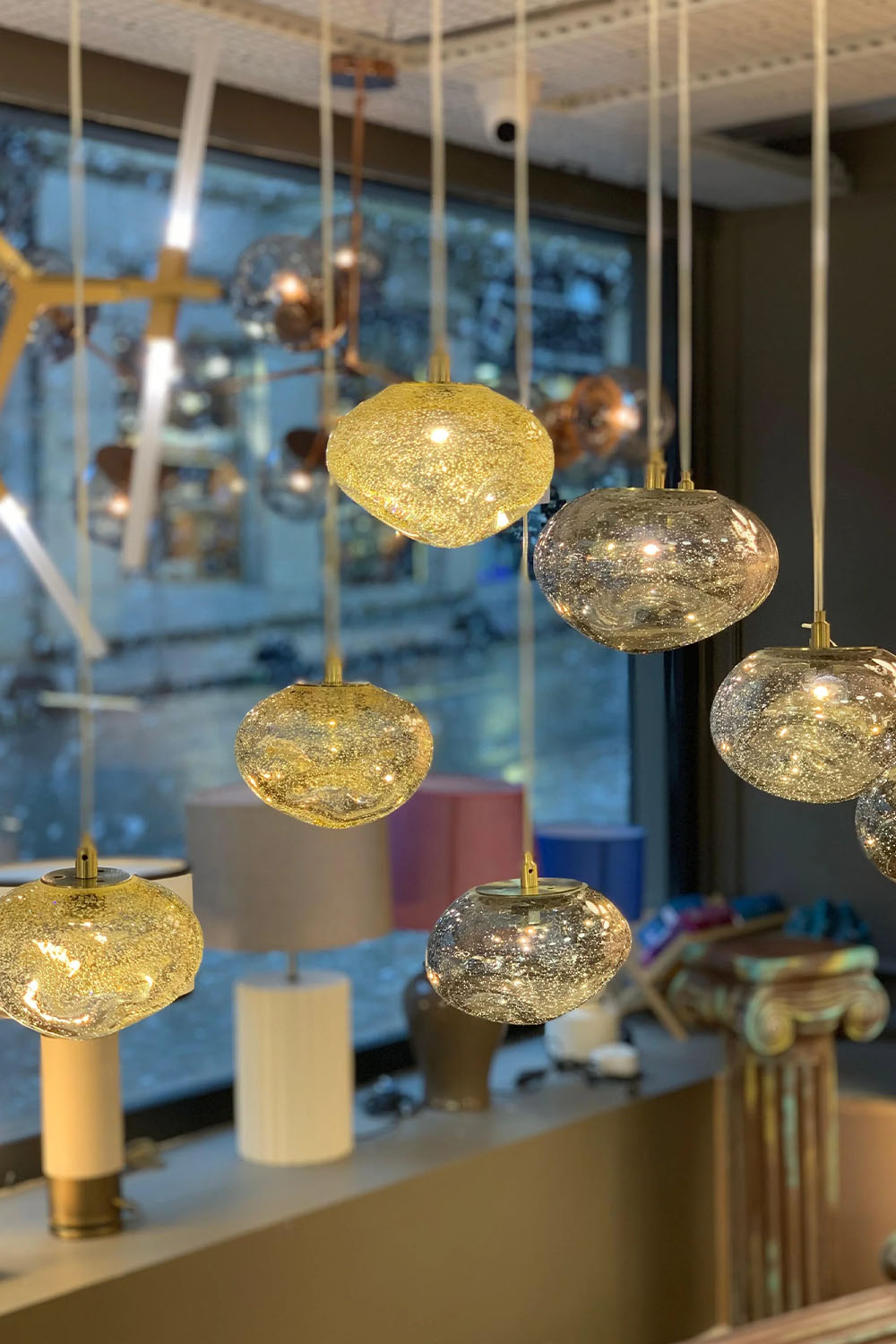 Atolye Store-Galaksi Kristal Cam 11’Li Set Lineer-Avize-2-Milagron.com