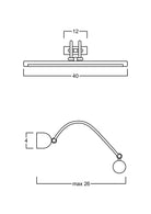 Atolye Store-Galeta Tablo Apliği Mat Bakır-Aplik-8-Milagron.com