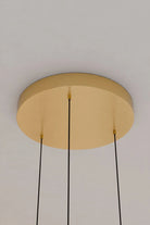 Atolye Store-Globe Pirinç Detaylı Üçlü Set Yuvarlak-Avize-3-Milagron.com