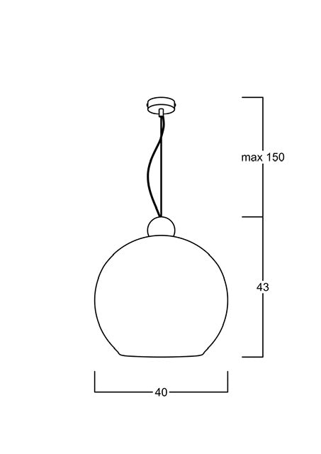 Atolye Store-Globe Sarkıt Mat Pirinç Bal 30 Cm-Avize-10-Milagron.com