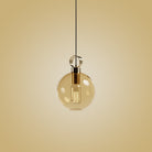 Atolye Store-Globe Sarkıt Mat Pirinç Bal 30 Cm-Avize-2-Milagron.com