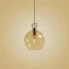 Atolye Store-Globe Sarkıt Mat Pirinç Bal 30 Cm-Avize-3-Milagron.com