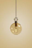 Atolye Store-Globe Sarkıt Mat Pirinç Füme 20-Avize-2-Milagron.com