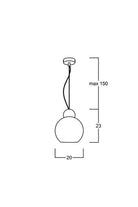 Atolye Store-Globe Sarkıt Mat Pirinç Füme 20-Avize-3-Milagron.com