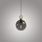 Atolye Store-Globe Sarkıt Mat Pirinç Füme-Avize-3-Milagron.com