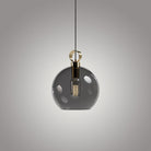 Atolye Store-Globe Sarkıt Mat Pirinç Füme-Avize-4-Milagron.com