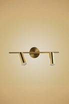 Atolye Store-Kovan Spot 2'li Mat Pirinç-Avize-1-Milagron.com