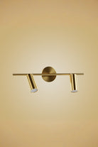 Atolye Store-Kovan Spot 2'li Mat Pirinç-Avize-1-Milagron.com