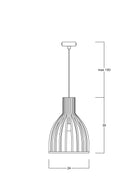 Atolye Store-Lungo Ahşap Sarkıt Serisi Model 3-Avize-6-Milagron.com