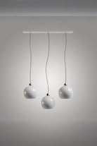 Atolye Store-Milky Pirinç Detaylı üçlü Set Lineer-Avize-1-Milagron.com