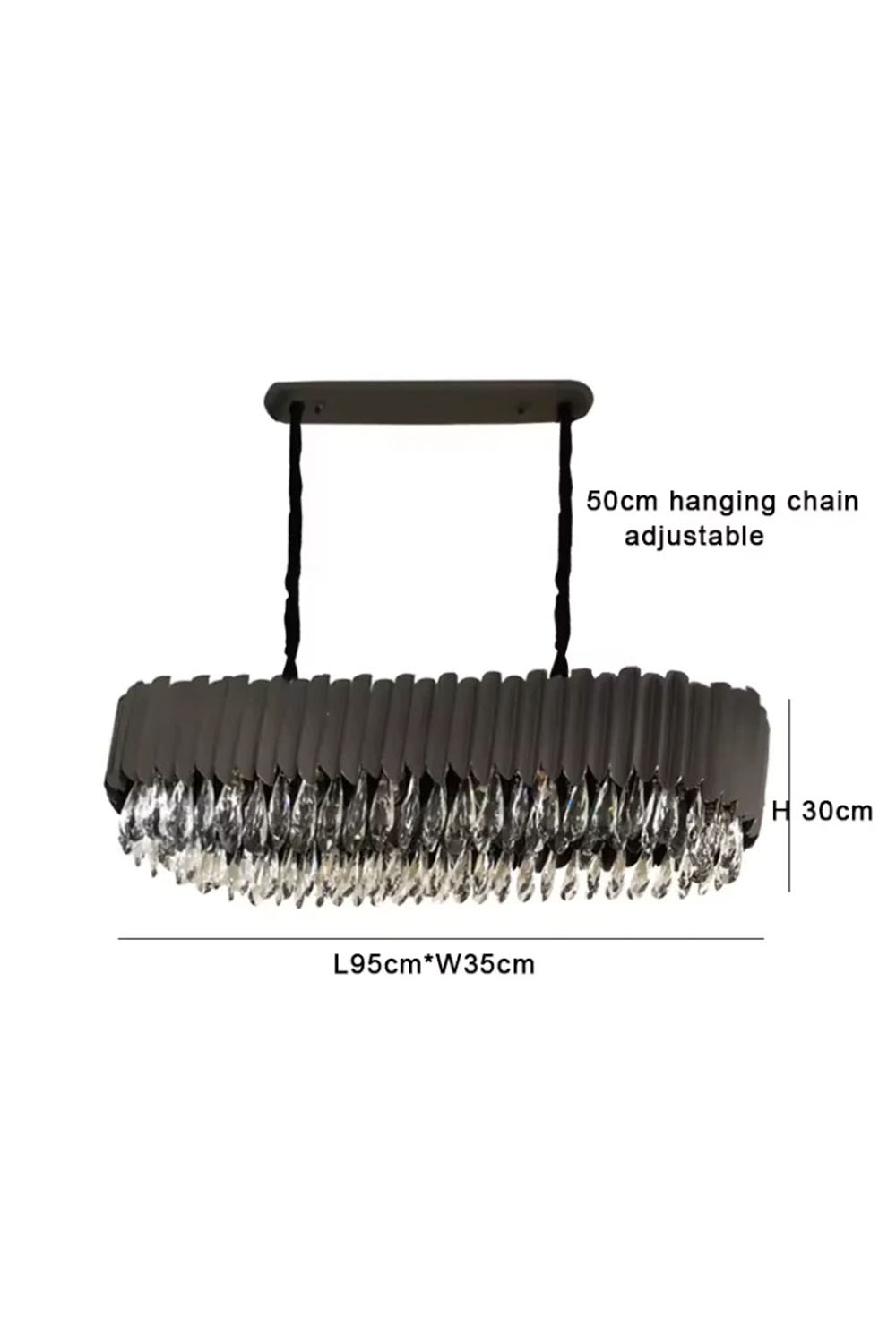 Atolye Store-Mızraklı 95 Cm Lineer Avize-Avize-2-Milagron.com