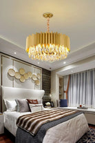 Atolye Store-Mızraklı Pirinç Eskitme Avize-Avize-2-Milagron.com