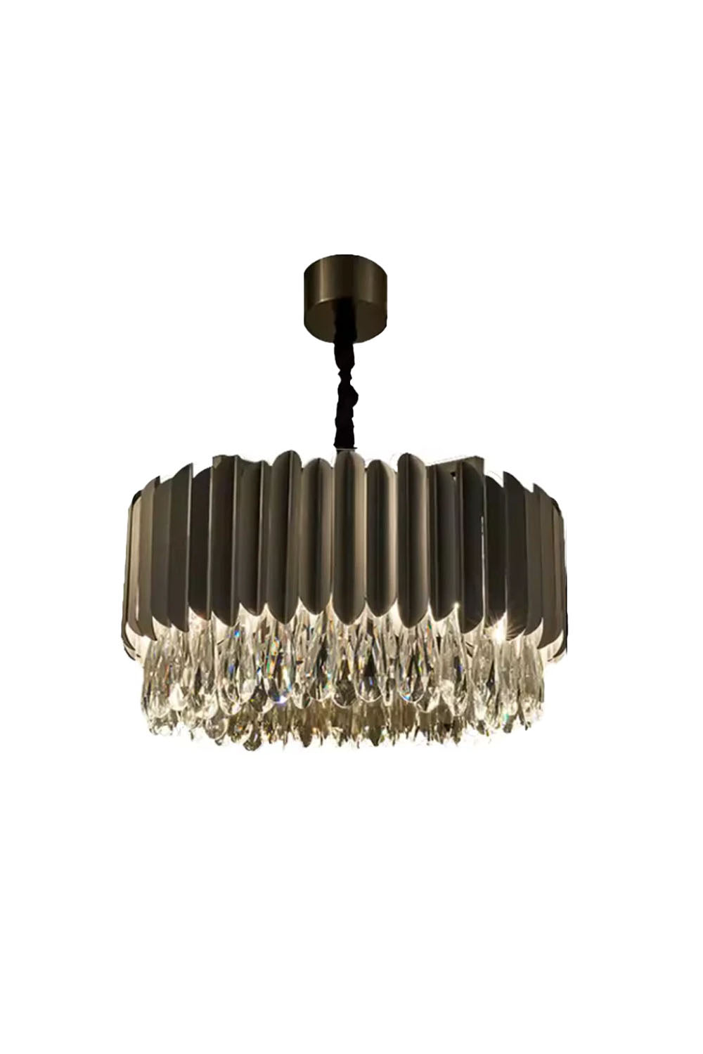 Atolye Store-Mızraklı Platin Siyah Avize-Avize-1-Milagron.com