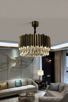 Atolye Store-Mızraklı Platin Siyah Avize-Avize-1-Milagron.com