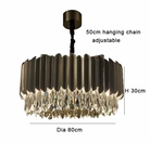 Atolye Store-Mızraklı Platin Siyah Avize-Avize-4-Milagron.com