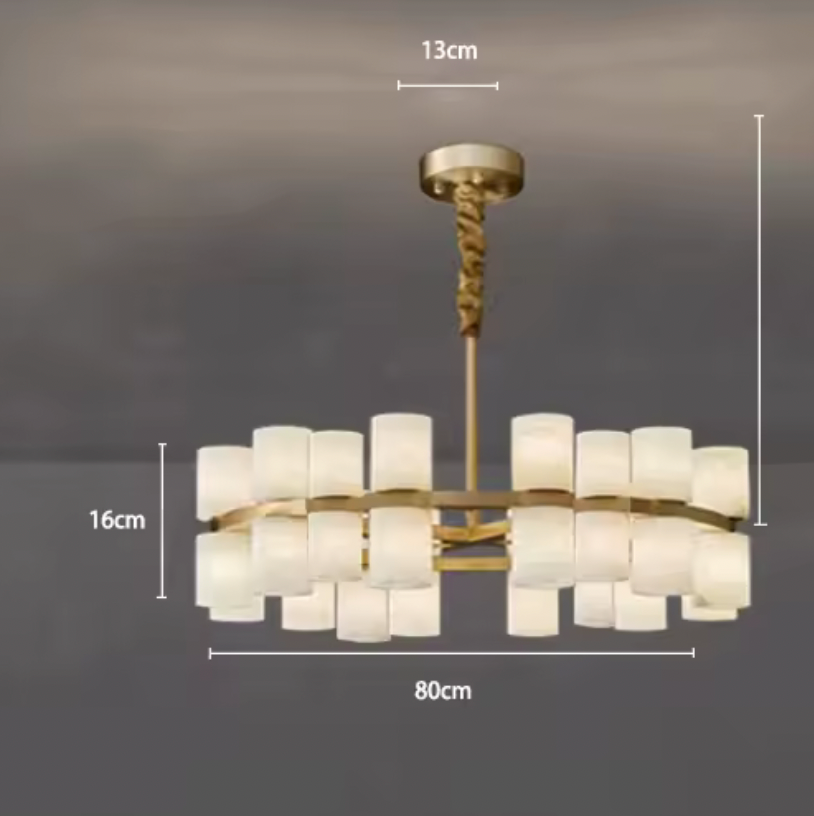 Atolye Store-Monaco Alabaster Lineer Avize-Avize-8-Milagron.com