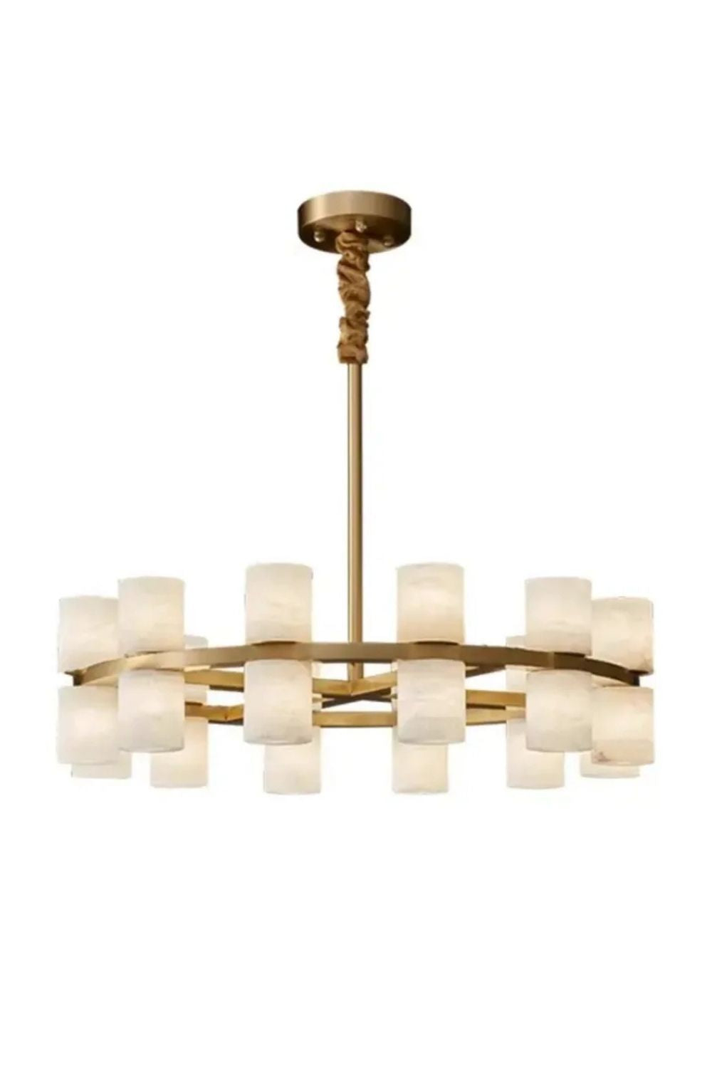 Monaco Alabaster Yuvarlak Avize - 0