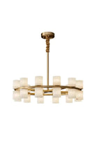 Atolye Store-Monaco Alabaster Yuvarlak Avize-Avize-1-Milagron.com