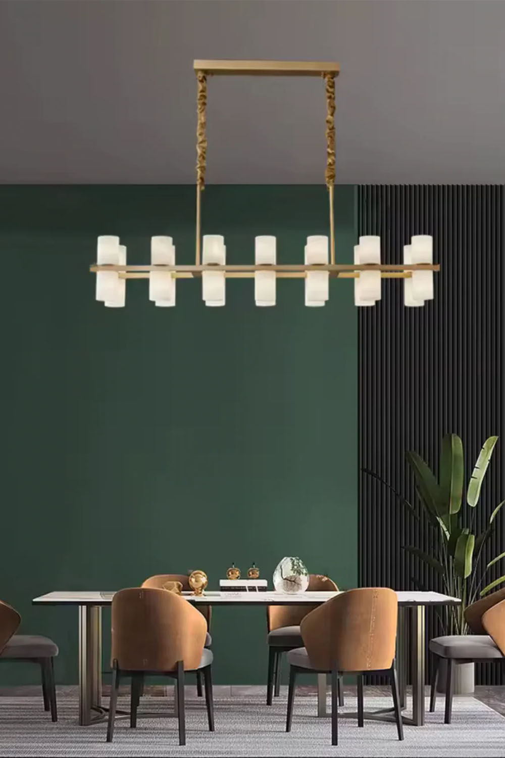 Atolye Store-Monaco Alabaster Yuvarlak Avize-Avize-6-Milagron.com