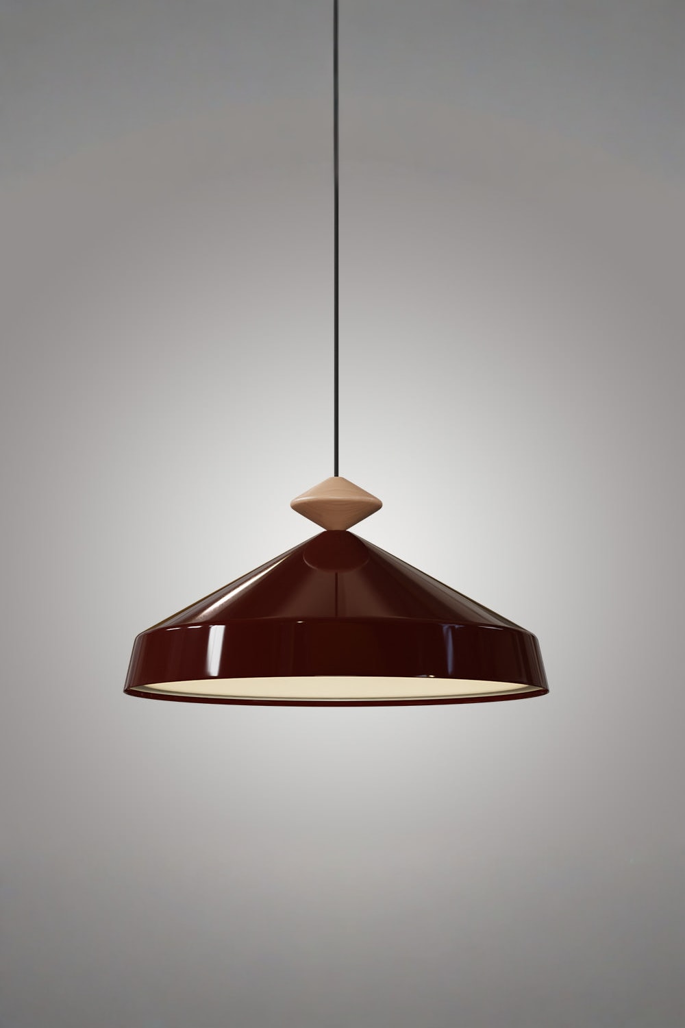 Atolye Store-Oba Yassı Bordo-Avize-1-Milagron.com