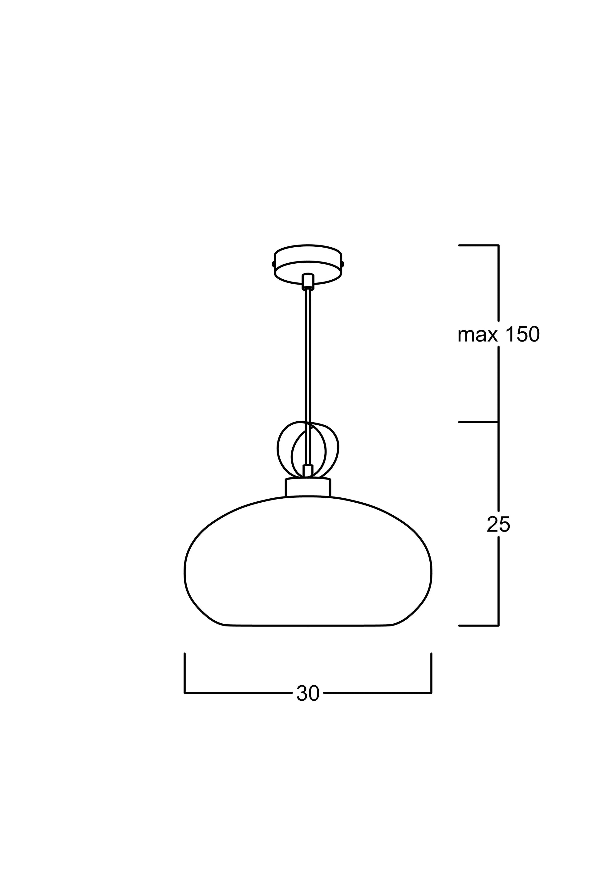 Atolye Store-Otto Cam Sarkıt Bal Iv-Avize-3-Milagron.com