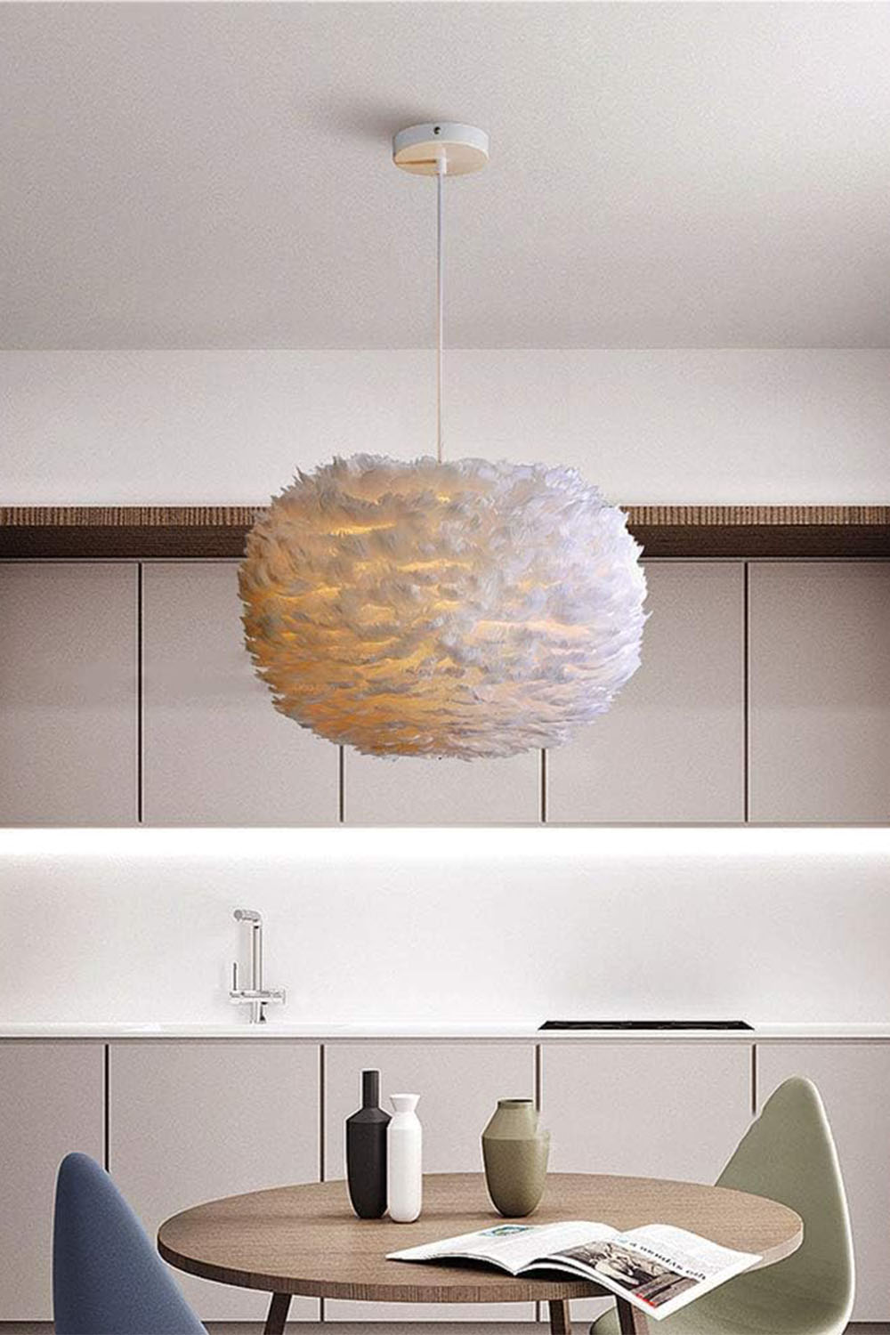 Atolye Store-Pluma Sarkıt Medium-Avize-4-Milagron.com