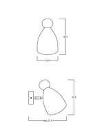 Atolye Store-Rainbow Aplik Bordo-Aplik-3-Milagron.com