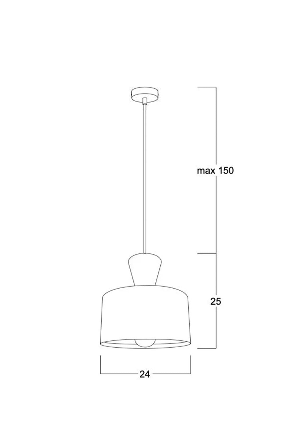 Atolye Store-Rainbow Medium Latte-Avize-9-Milagron.com