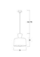 Atolye Store-Rainbow Medium Petrol Yeşili-Avize-8-Milagron.com