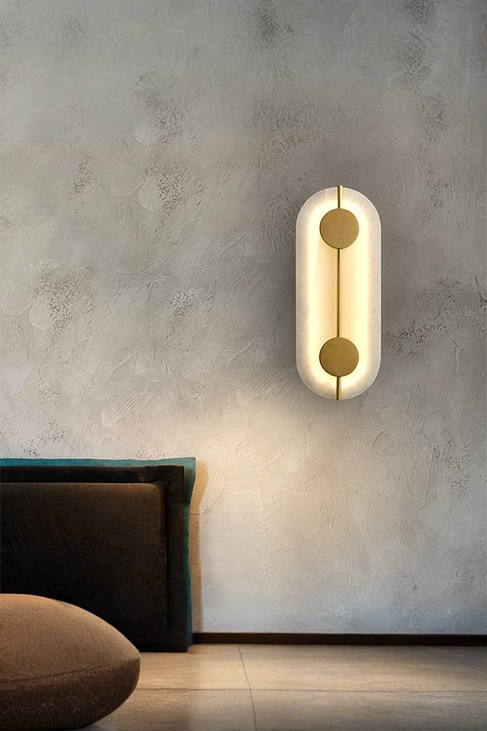 Atolye Store-Roma Mermer Elips Aplik-Aplik-1-Milagron.com