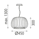 Atolye Store-Serra Sarkıt Krem Large-Avize-3-Milagron.com