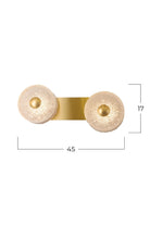 Atolye Store-Sierra 2'li Kesik Füme Camlı Aplik-Aplik-4-Milagron.com