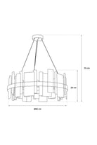 Atolye Store-Stockholm Mermer Yuvarlak Avize-Avize-3-Milagron.com