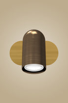 Atolye Store-Tekli Lazer Spot Serisi Koyu Eskitme / Mat Pirinç-Aplik-1-Milagron.com