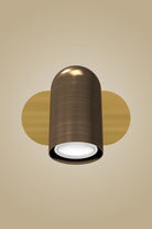 Atolye Store-Tekli Lazer Spot Serisi Koyu Eskitme / Mat Pirinç-Aplik-1-Milagron.com