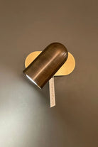 Atolye Store-Tekli Lazer Spot Serisi Koyu Eskitme / Mat Pirinç-Aplik-4-Milagron.com