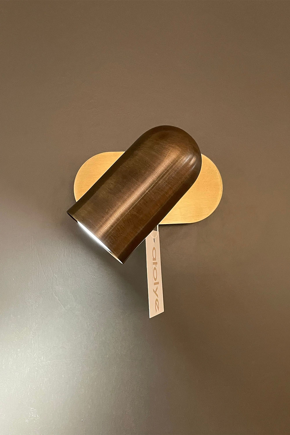 Atolye Store-Tekli Lazer Spot Serisi Mat Pirinç-Avize-4-Milagron.com