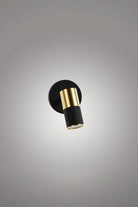 Atolye Store-Tire Spot Tekli Mat Pirinç Siyah-Avize-1-Milagron.com