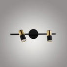 Atolye Store-Tire Spot Tekli Mat Pirinç Siyah-Avize-2-Milagron.com