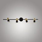 Atolye Store-Tire Spot Tekli Mat Pirinç Siyah-Avize-4-Milagron.com