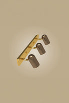 Atolye Store-Üçlü Lazer Spot Serisi / Koyu Eskitme Mat Pirinç-Aplik-4-Milagron.com